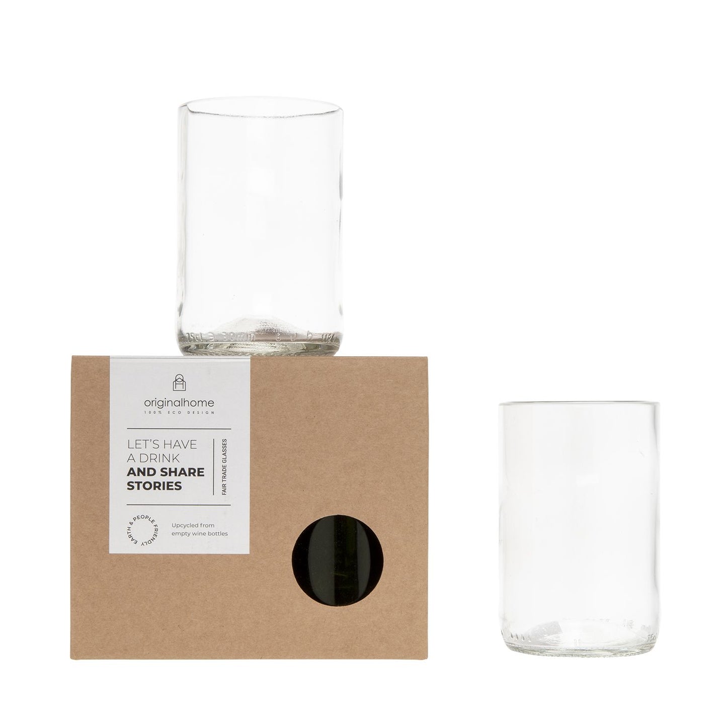 ORIGINAL HOME glazen, set van 2
