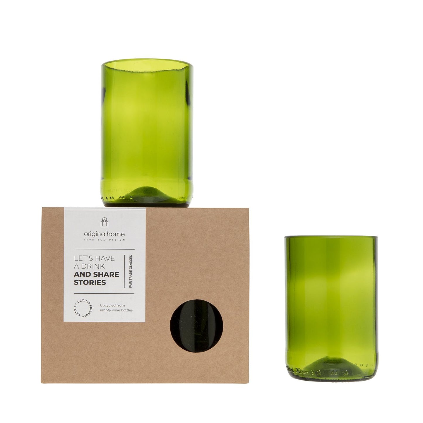 ORIGINAL HOME glazen, set van 2